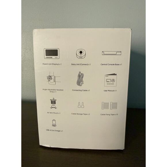 Bonoch Baby Car Monitor 2K Quad HD Resolution Camera New With Open Box - Picture 2 of 8